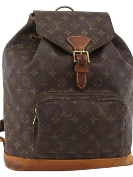 LOUIS VUITTON Monogram Montsouris GM Backpack M51135 LV Auth YKZ1231 main image 7